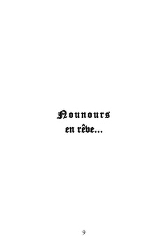 Nounours en rêve...