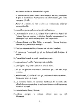 Maximes morales suivi des réflexions et de l'expression de la pensée