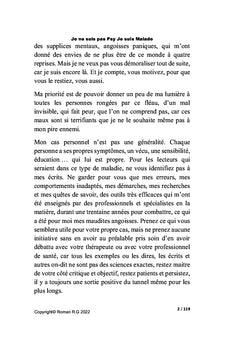 Je ne suis pas Psy Je suis Malade