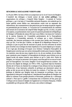 Sénégal, le Grand Basculement
