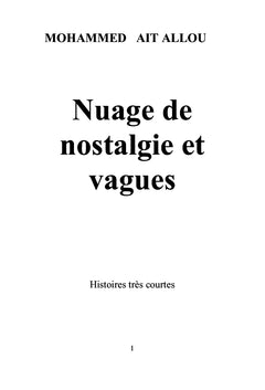 Nuage de nostalgie et vagues