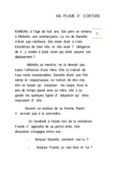 Les larmes de Danielle