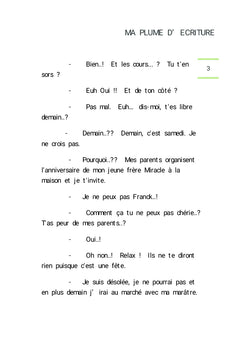 Les larmes de Danielle
