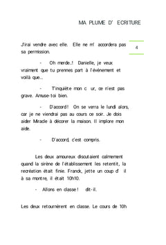 Les larmes de Danielle