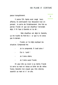 Les larmes de Danielle