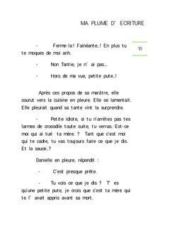 Les larmes de Danielle