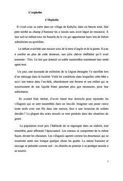 L'orphelin