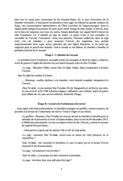La Chambre Criminelle