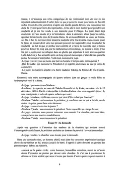 La Chambre Criminelle