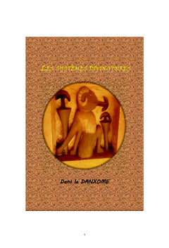 Les systèmes divinatoires dans le Danxomè