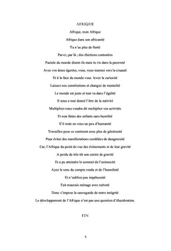 Compendium poétique (Héritage de ma mère)