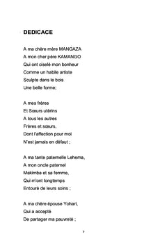 Les chants d'un pseudo-africain