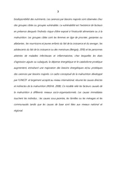 Les déterminants de risque de la malnutrition aiguë sévère dans la zone de santé rurale de Kirotshe