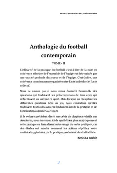 Anthologie du football contemporain