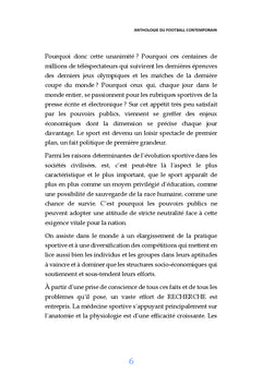 Anthologie du football contemporain