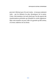 Anthologie du football contemporain