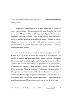 Epanouissement et bien-être au travail