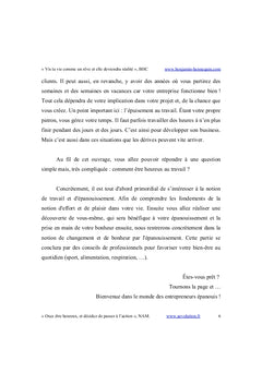 Epanouissement et bien-être au travail