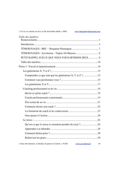 Epanouissement et bien-être au travail