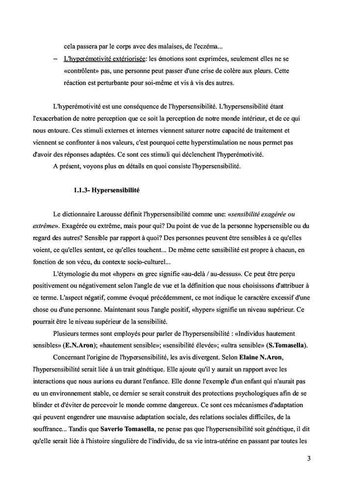 Coaching et hypersensibilité