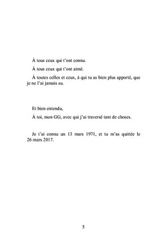Un an sans toi
