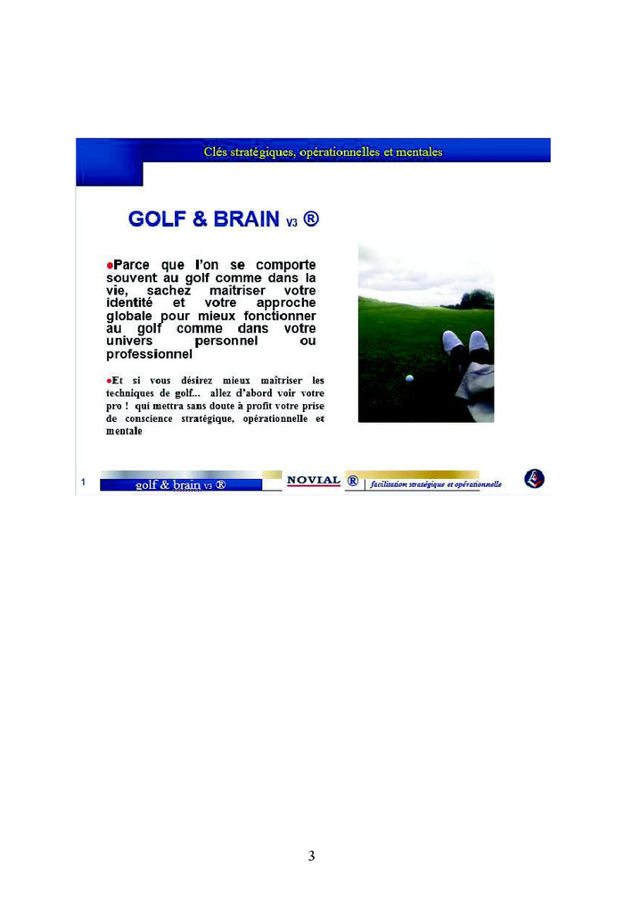 Golf & Brain