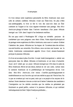 Mon Rêve Américain, Parcours de Héros ou Destin?