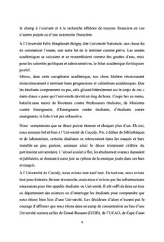 Mon Rêve Américain, Parcours de Héros ou Destin?