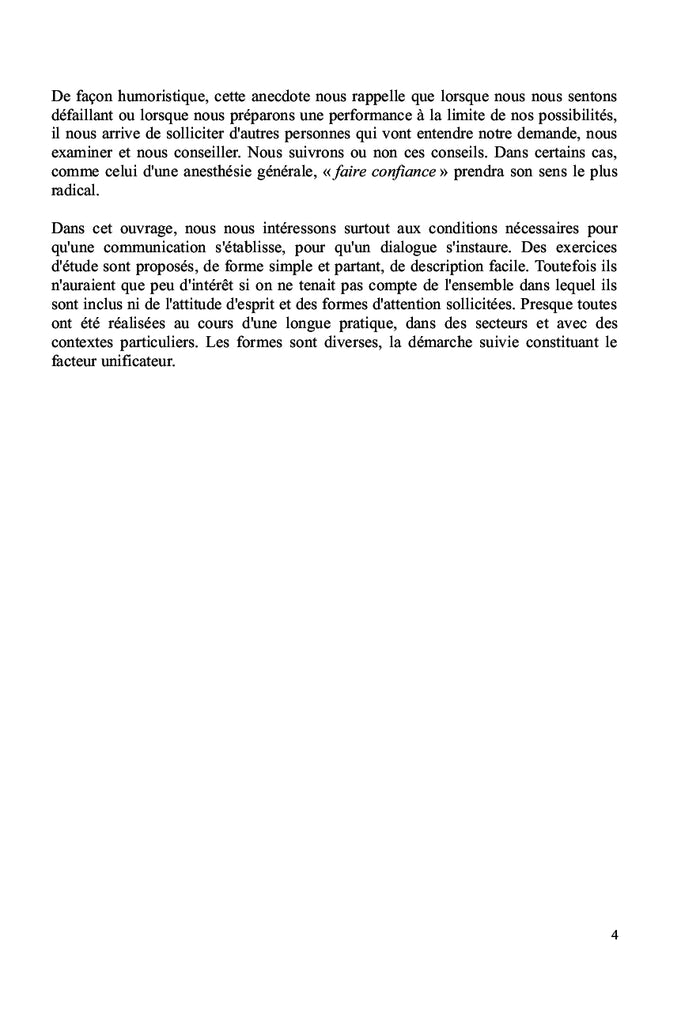 Dialogues avec le corps