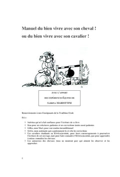Manuel du Bien Vivre avec son Cheval ... grâce à l'Ennéagramme
