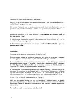 Manuel du Bien Vivre avec son Cheval ... grâce à l'Ennéagramme