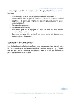 Le choix du conjoint qui te rendra heureuse