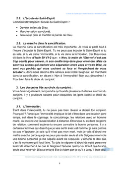Le choix du conjoint qui te rendra heureuse