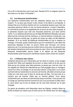 Le choix du conjoint qui te rendra heureuse