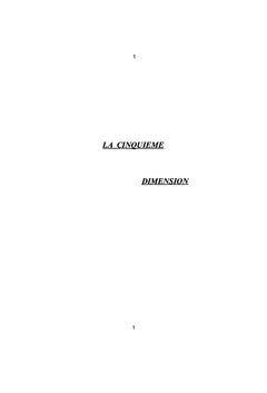 La cinquième dimension