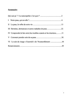 Le journal de la peau par Ncnaturellement