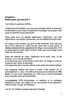 Le journal de la peau par Ncnaturellement