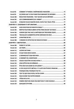 Les 365 versets du développement personnel
