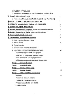 7 étages d'envoutements et malédictions : les traiter au 1er niveau