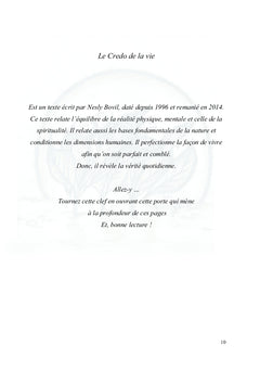 La vie en ses dimensions