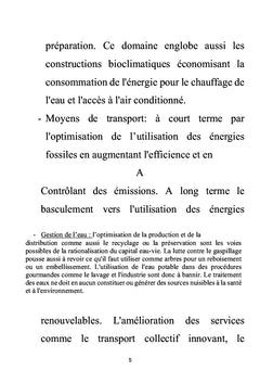 L'ÉCONOMIE VERTE