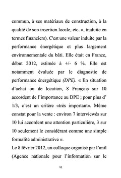 L'ÉCONOMIE VERTE