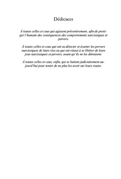 Les pervers narcissiques à charge et à décharge