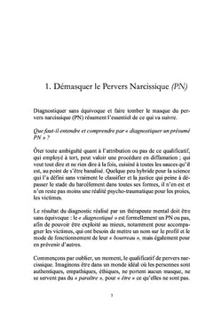 Les pervers narcissiques à charge et à décharge