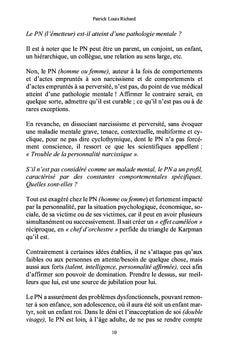 Les pervers narcissiques à charge et à décharge