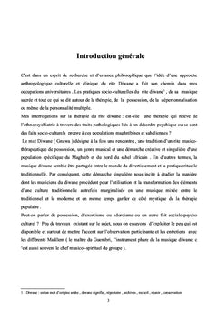 Voyage dans la nuit du Diwane, rites possession et thérapie