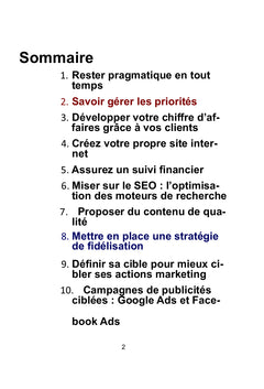 Les 10 commandements d'un chef d'entreprise