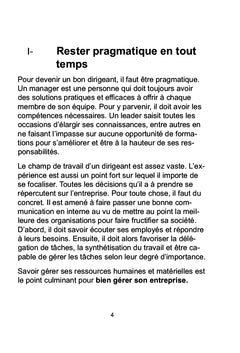 Les 10 commandements d'un chef d'entreprise