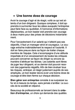 Les 10 commandements d'un chef d'entreprise