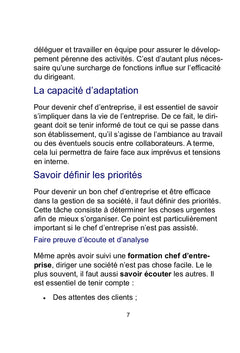 Les 10 commandements d'un chef d'entreprise